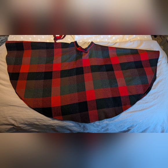 Vintage 1960s Pendleton 100% virgin wool skirt set buffalo plaid red gre… - Picture 15 of 16